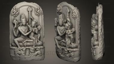 Indian sculptures (STKI_0069) 3D model for CNC machine